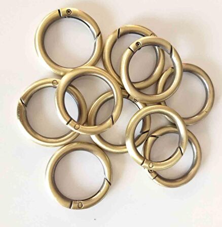 Açık Antik Yaylı Halka 10'lu