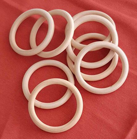 9 cm ahşap  halka