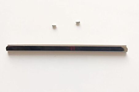 15 cm Gümüş renk kapak aparatı