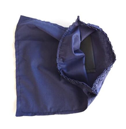 Fermuarsız 28X28 Cm Dikilmiş Astar Lacivert