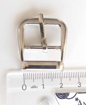 Gümüş Renk 2 Cm İtalyan Toka