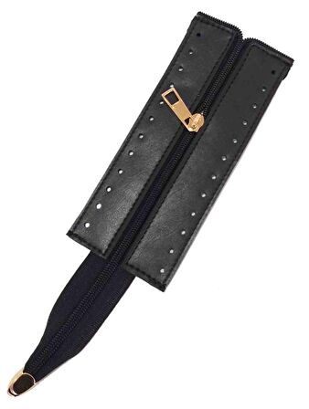 Siyah Renk 17 cm Derili Fermuar