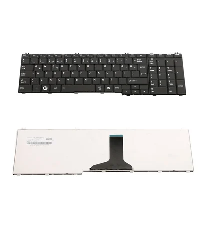 Toshiba 9Z.N4WGV.00R Klavye Türkçe Siyah