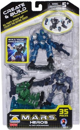 S00040930 Sun-Hpk-Figür Set M.A.R.S.Heros 3Lü 35Prç.3A.