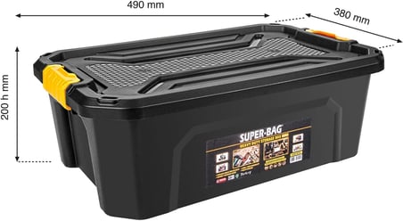 Süper Bag 30 L Saklama Kutusu Asr-4036