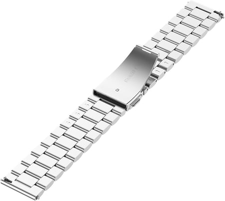 Huawei Watch GT 5 46 mm/GT5 Pro ile Uyumlu Kayış, Paslanmaz Çelik Kayış [Aşınmaya Dayanıklı] [Şık] Yedek Kayış, Gümüş, für Huawei Watch GT 5 46mm/GT5 Pro, Klasik