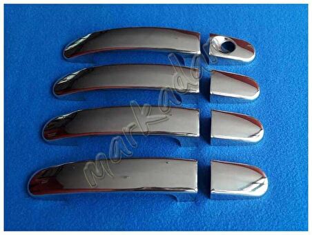 Ford C-Max Krom Kapı Kolu 2003-2010 4 Kapı Paslanmaz Çelik