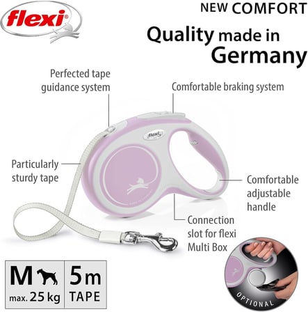 New Comfort M Beden Pembe 5MT Şerit Tasma