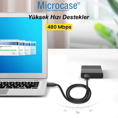 USB A to USB A iki ucu Erkek Çift Taraflı USB 2.0 Kablo 30 cm AL4773