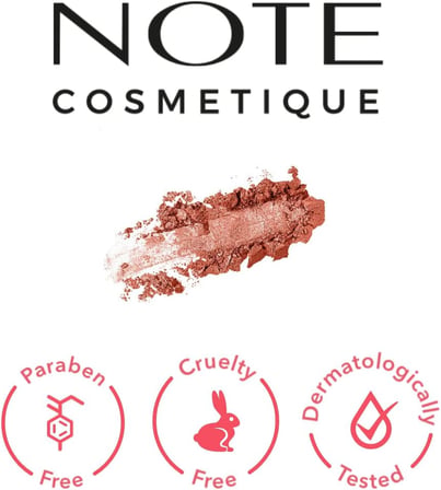 Cosmetics Baked Blusher 06 Hot Rose Işıltılı Fırınlanmış Toz Allık