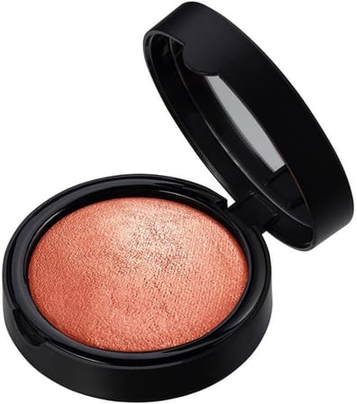 Cosmetics Baked Blusher 06 Hot Rose Işıltılı Fırınlanmış Toz Allık