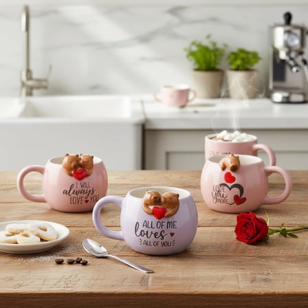 3D Sarkan Capybara Figürlü Porselen Kupa - 420 ml Büyük Boy Kaliteli Porselen Bardak - 4 Farklı Modelden Biri (Sürpriz/Asorti) - Sevimli Hayvanlı Hediyelik Mug