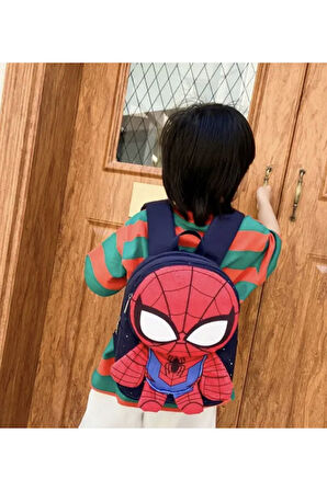 Spiderman 3D Anaokulu Sırt Çantası