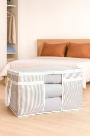 Pazar Kapısı Pencereli Yastık Kazak Hurç Organizer Düzenleyici (75 x 40 x 40)