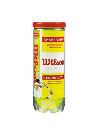 Wilson Sarı Tenis Topu TOPTNSWIL001-CHAMP XD TBALL 3 BALL