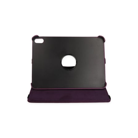 Apple iPad 2025 10.9 10.Nesil (A16) Kılıf 360 Tablet Deri Kılıf - Mürdüm