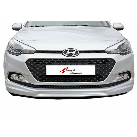 Hyundai İ20 2014 - 2018 Custom Ön Ek Plastik Boyasız