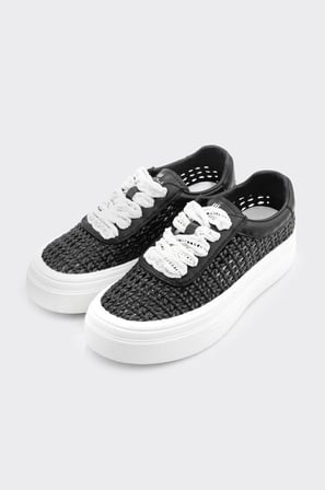 Örgü Desenli Kadın Sneaker