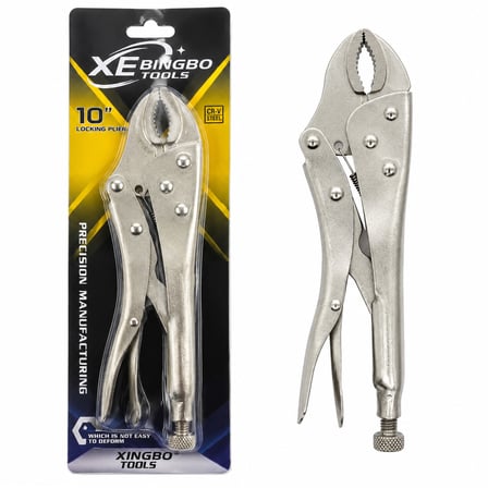 250 mm Kilitli Ayarlı Pense (Krom, Komple Metal)