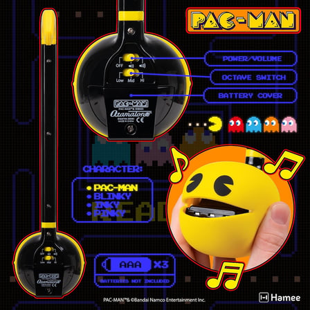 Otamatone Regular Elektronik Müzik Enstrümanı (PAC-MAN)