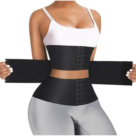 Agraflı Latex Korse Inceltici Kum Saati Sıkılaştırıcı Bel Korsesi