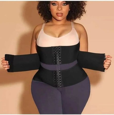 Agraflı Latex Korse Inceltici Kum Saati Sıkılaştırıcı Bel Korsesi