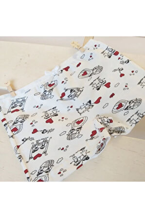 Kız Çocuk 6'lı Desenli Boxer
