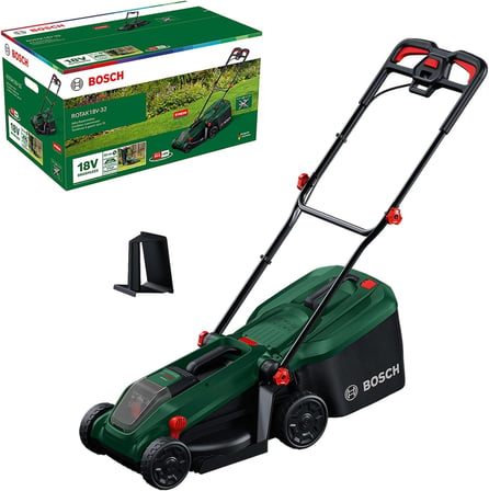 Bosch Rotak 18V-32 Solo (Aküsüz) Çim Biçme Makinesi