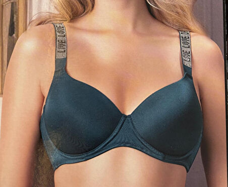 ORKİDE IŞILTILI ASKILI BRA FOAM CUP 8830