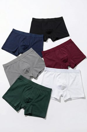 Öts Premium 5’li Erkek Modal Boxer - Hediye Kutulu, Ultra Yumuşak Modal Kumaş, Esnek Kalıp Etiketsiz