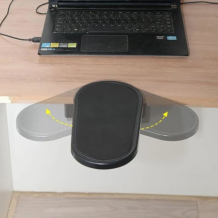 Ergonomik Ayarlanabilir Masa Kol Dayanağı ve Döner Mouse Pad Tutucu, Masaya Takılan Bilek ve Ön Kol Destek Aparatı, Ofis ve Ev Kullanımı İçin Rahatlatıcı Tasarım | DY-841