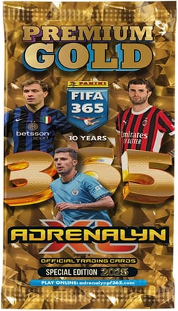 Hediyecik Special Limited Edition Panini Fifa 365 2025 Adrenalyn Xl Premium Gold Futbolcu Kartları 1 Paket