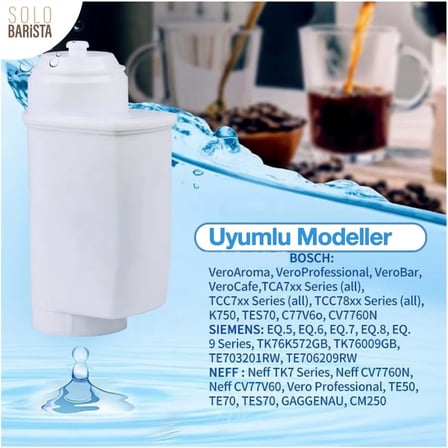 Kahve Makinesi Kireç Önleyici Su Filtresi (2 Adet)
