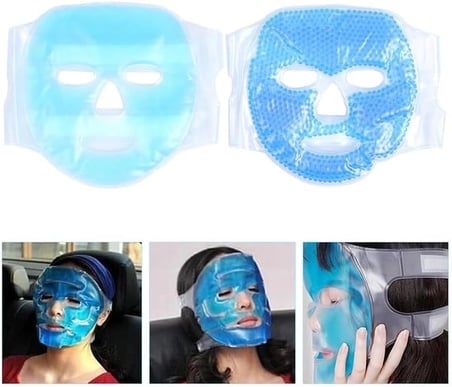 Jel Buz Paketi Soğutma Yüz Maskesi Baş Ağrısı Yastık Rahatlatıcı Kozmetik Maske