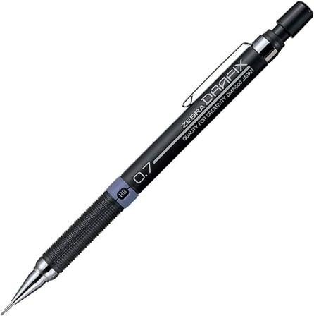 Zebra Drafix Versatil Kalem 0.7Mm, Siyah-Mor