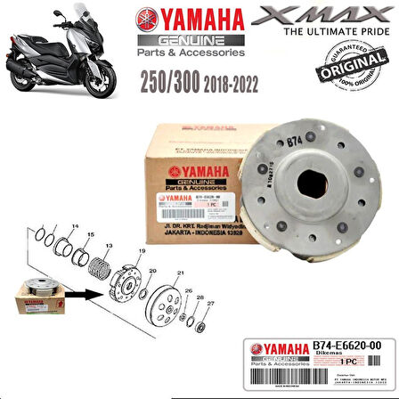 Yamaha Xmax 250 -300 Orjinal Debriyaj Balatası (B74-E6620-00) 2018 -25 Supermoto