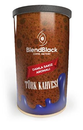 Türk Kahvesi Damla Sakız Aromalı 250gr Teneke Kutu