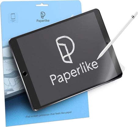 DAVIN Ipad 10.2 7-8-9. nesil Paper Like Kağıt Hissi Kaymaz Yüzey Pet mat Ekran Koruyucu çizim için ekran koruyucu
