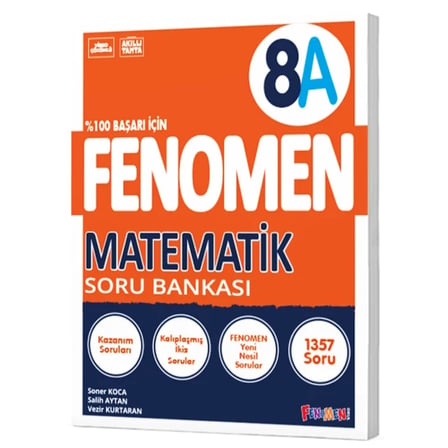 8. Sınıf LGS Matematik A Fenomen Soru Bankası
