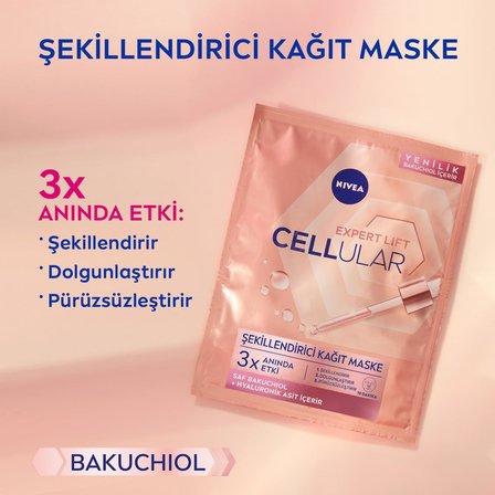Face Cellular Cilt Dolgunlaştırıcı Yüz Maskesi 28 gr (1 x 28 gr)