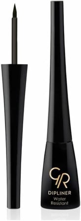 Golden Rose Dipliner - Black - Kolay Uygulanan Derin Siyah Likit Dipliner Eyeliner