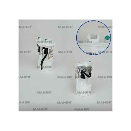 DEPO ŞAMANDIRASI KOMPLE SCENIC I 1.4 / MEGANE I 99-03 1.4 1.6 16V