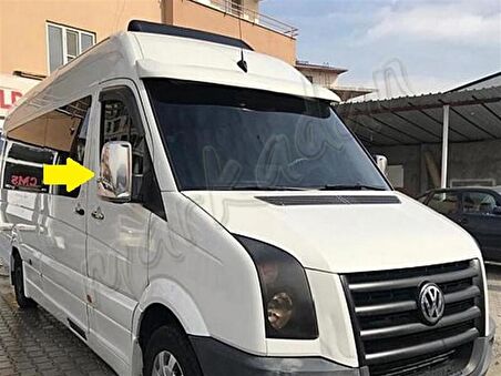 VW Crafter Krom Ayna Kapağı 2006-2017 2 Parça Abs Krom
