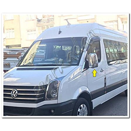 VW Crafter Krom Ayna Kapağı 2006-2017 2 Parça Abs Krom