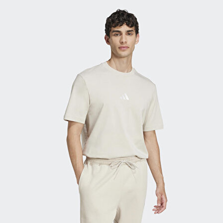 adidas M SL SJ T Beyaz Erkek Sporcu Tişört JD1779