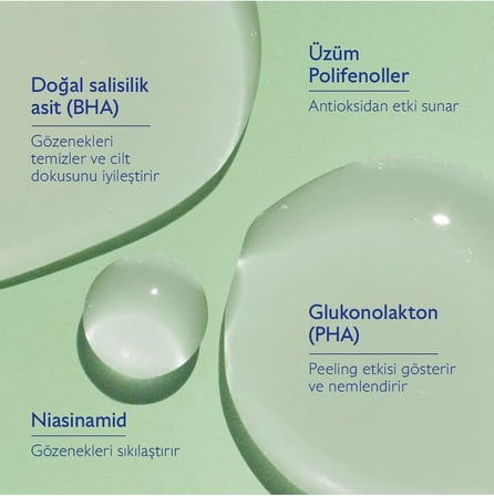 Vinopure serum salisilik asitli kirlere karşı