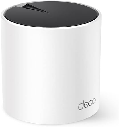 TP-Link Deco X55 1-pack, AX3000 Mbps, Yapay Zeka Desteği, Gigabit Portları, 150 Cihaza Kadar Bağlanılabilirlik, 230 m²'ye Kadar Kapsama, Mobil Uygulama ile Kolay Kurulum, Wi-Fi 6 Mesh Sistemi