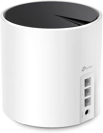 TP-Link Deco X55 1-pack, AX3000 Mbps, Yapay Zeka Desteği, Gigabit Portları, 150 Cihaza Kadar Bağlanılabilirlik, 230 m²'ye Kadar Kapsama, Mobil Uygulama ile Kolay Kurulum, Wi-Fi 6 Mesh Sistemi