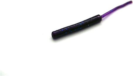 Black Minnow Baby Worm Fjbb03 5,2Cm Floating Purple Glow