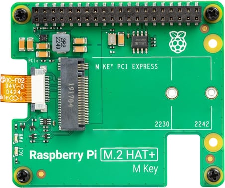 PCIe M.2 HAT 5 için, M-Key